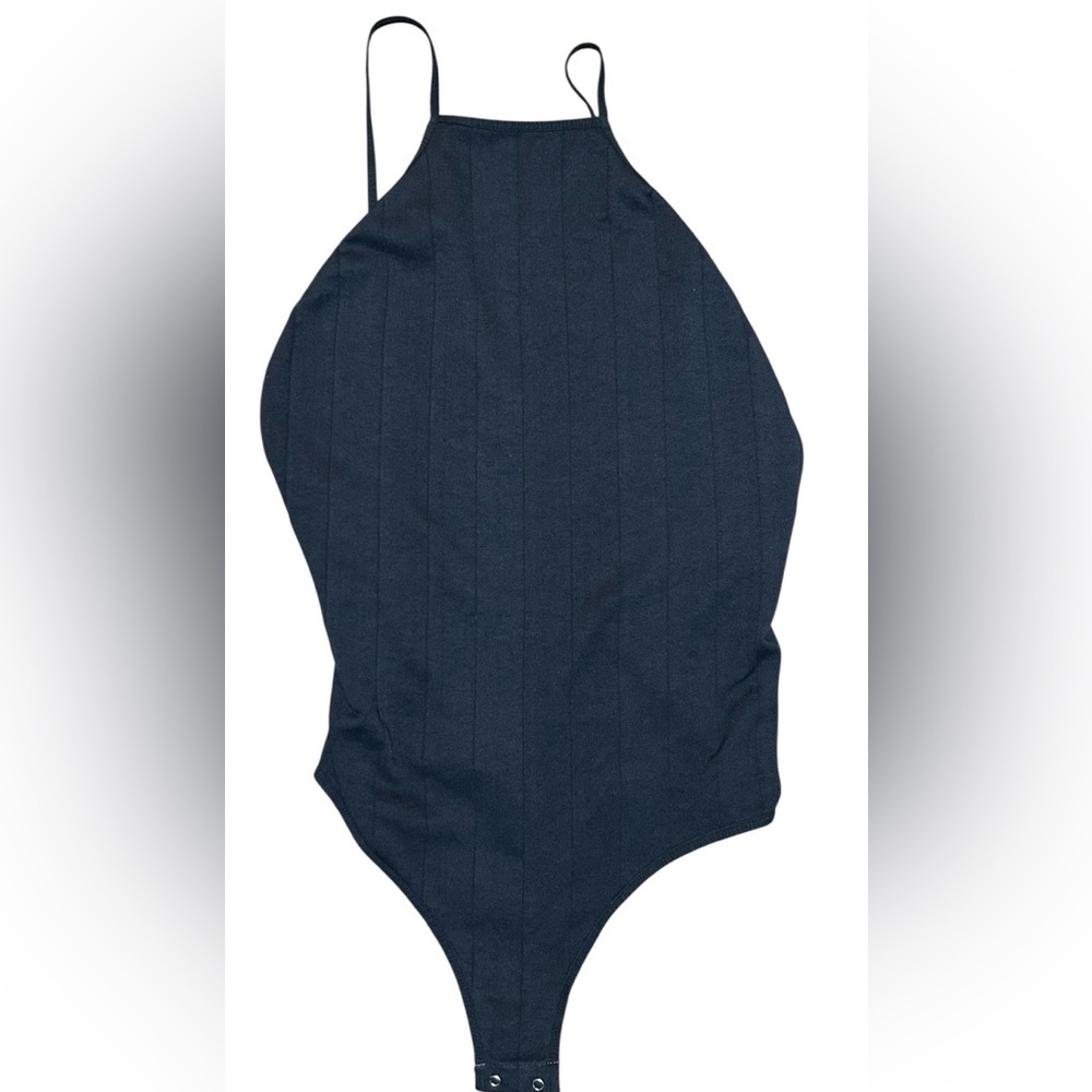 Free People Intimately Free Black Bridget Thong Bodysuit. Size M/L - Picture 5 of 5